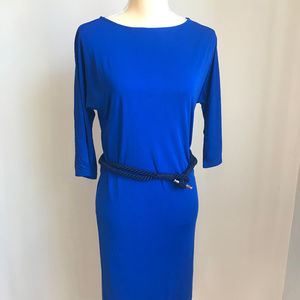 NWOT Ralph Lauren Blue Long Sleeve Sheath Dresses
